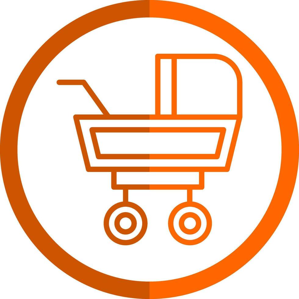 baby buggy vector icoon ontwerp