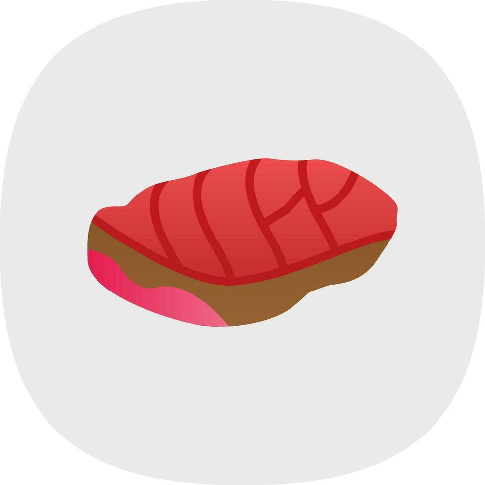 vlees vector icoon ontwerp