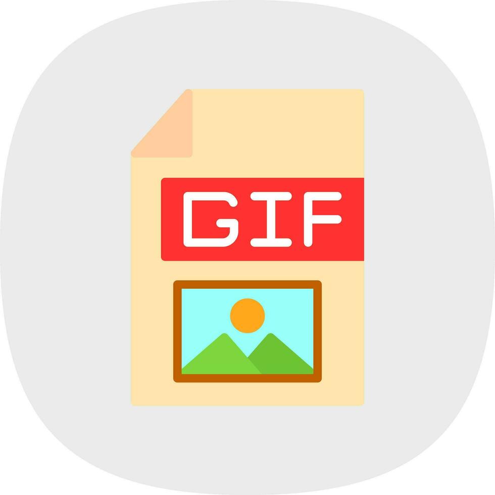 gif vector icoon ontwerp