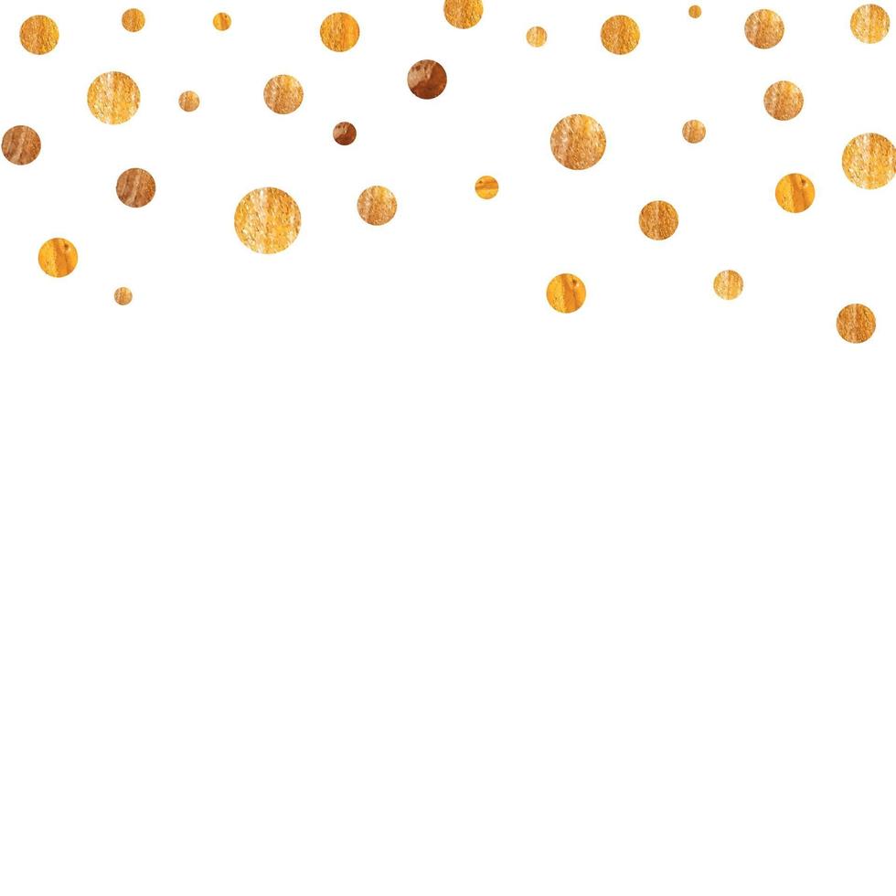 abstracte gouden glanzende confetti achtergrond. vector illustratie