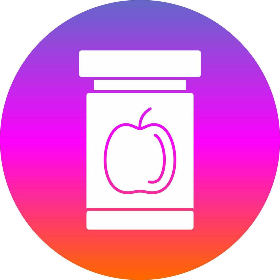 appel jam vector icoon ontwerp