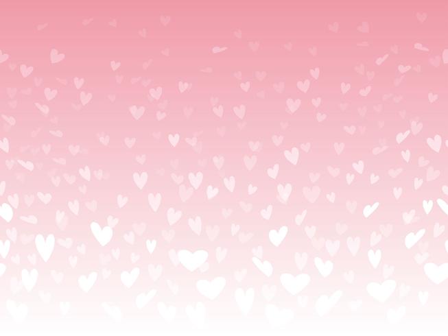 Naadloze Valentijnsdag achtergrond met hart vorm patroon. vector