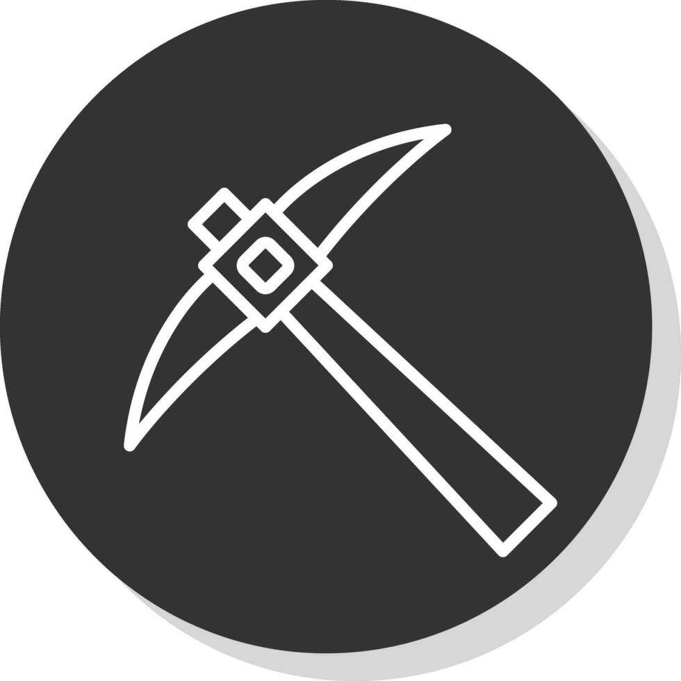 pikhouweel vector icoon ontwerp