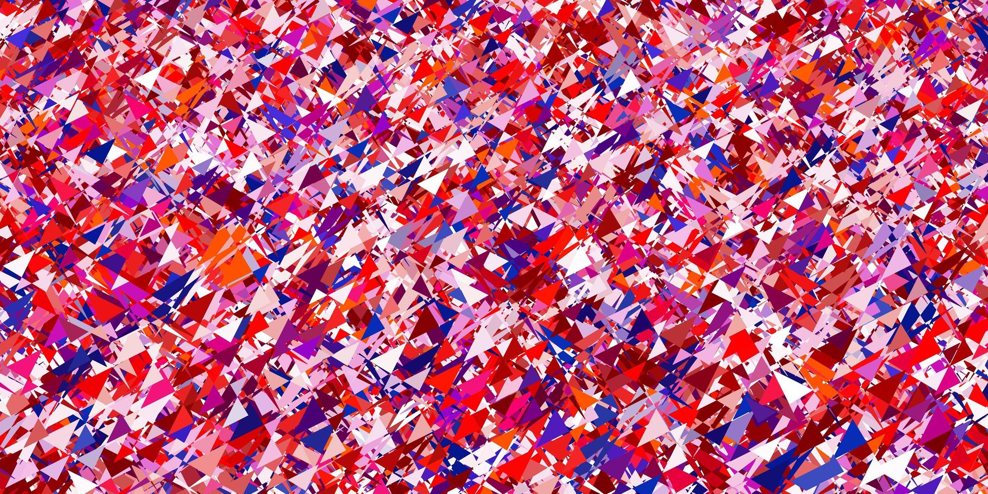 lichtblauwe rode vectorachtergrond met veelhoekige stijl vector