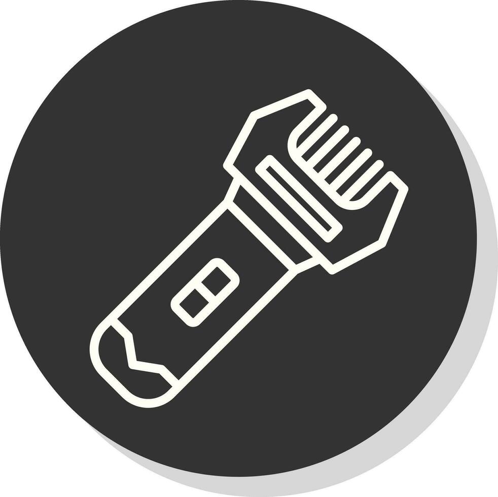 trimmer vector icoon ontwerp