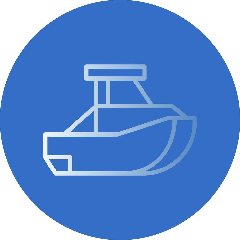 speelgoed- boot vector icoon ontwerp