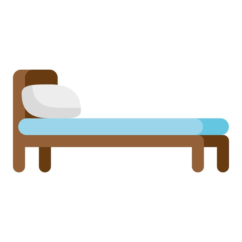 bed meubels thuis vector