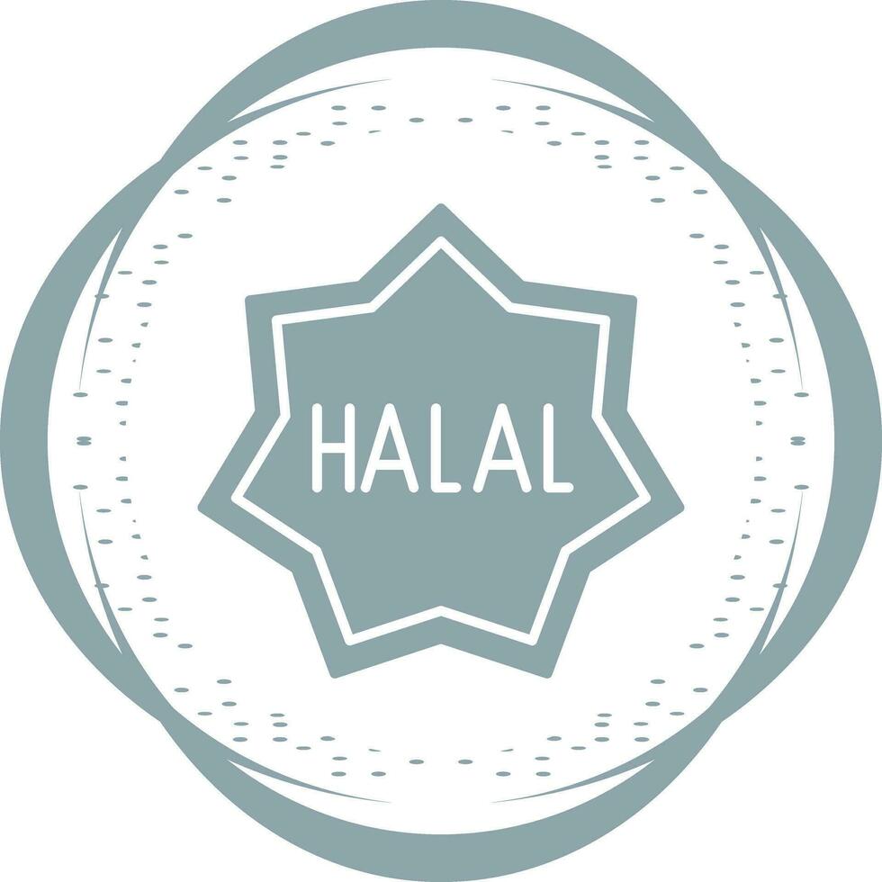 halal vector icoon