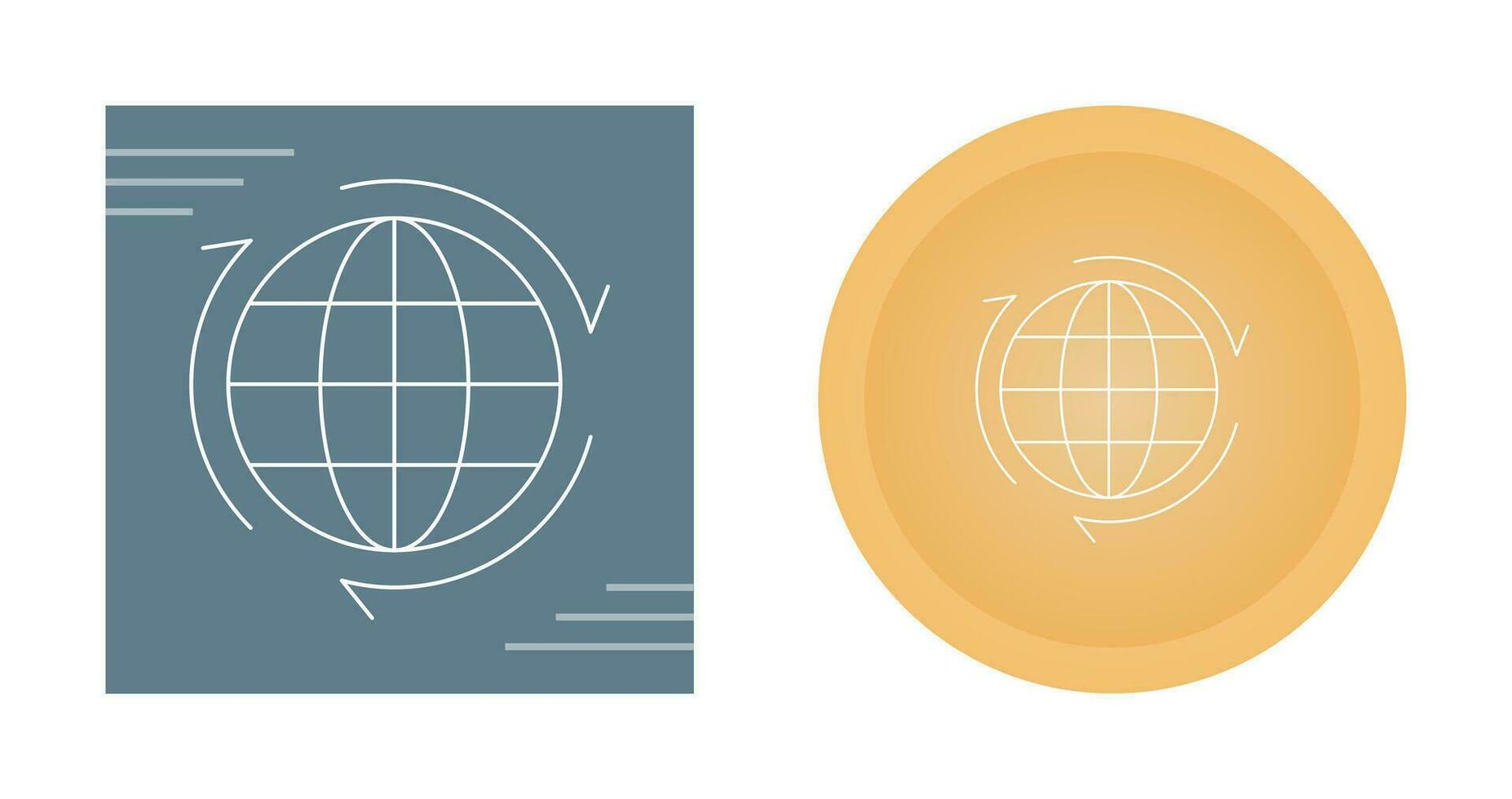 wereldbol vector pictogram