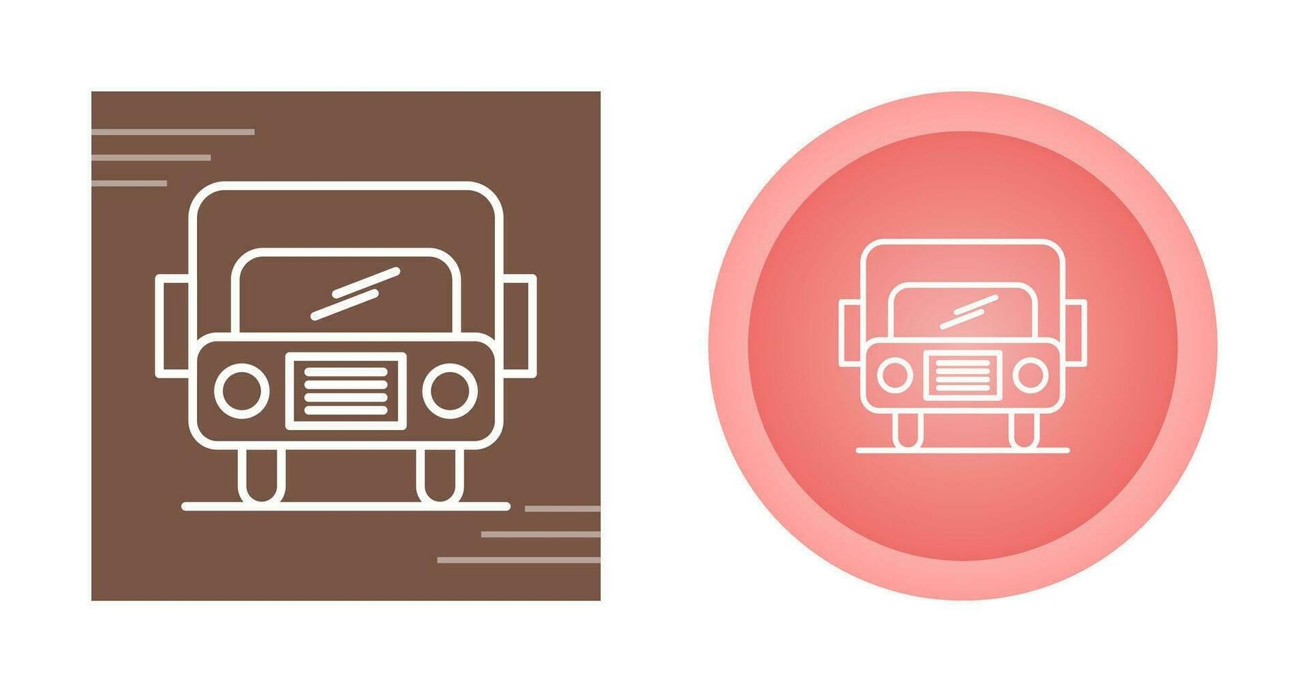 bus vector pictogram