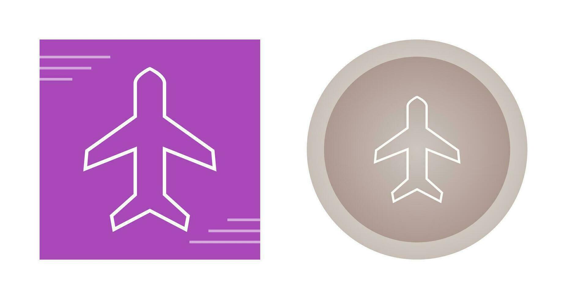 vliegtuig mode vector icoon
