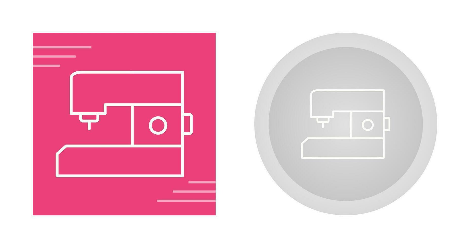 naaimachine vector pictogram