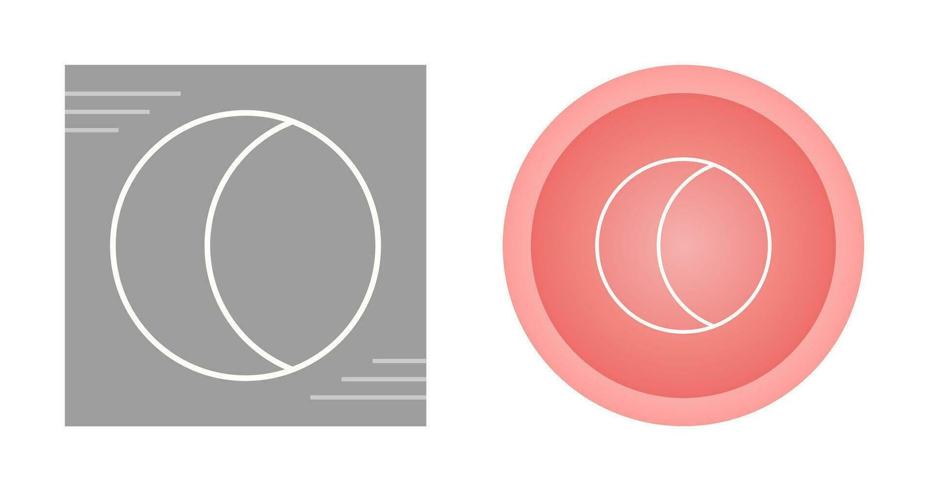 maan vector pictogram