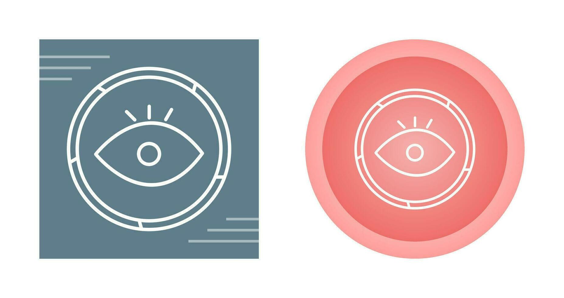 visie vector pictogram