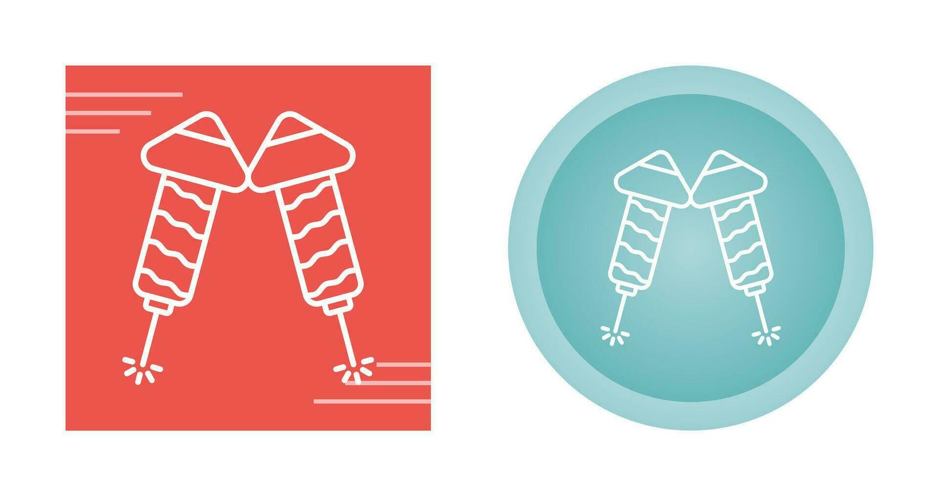 vuurwerk vector pictogram