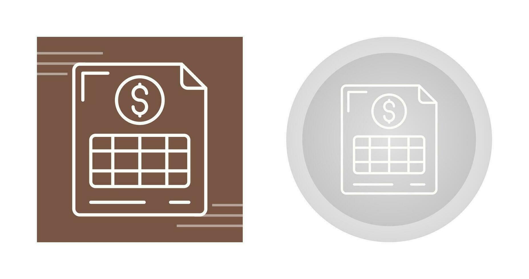 factuur vector pictogram