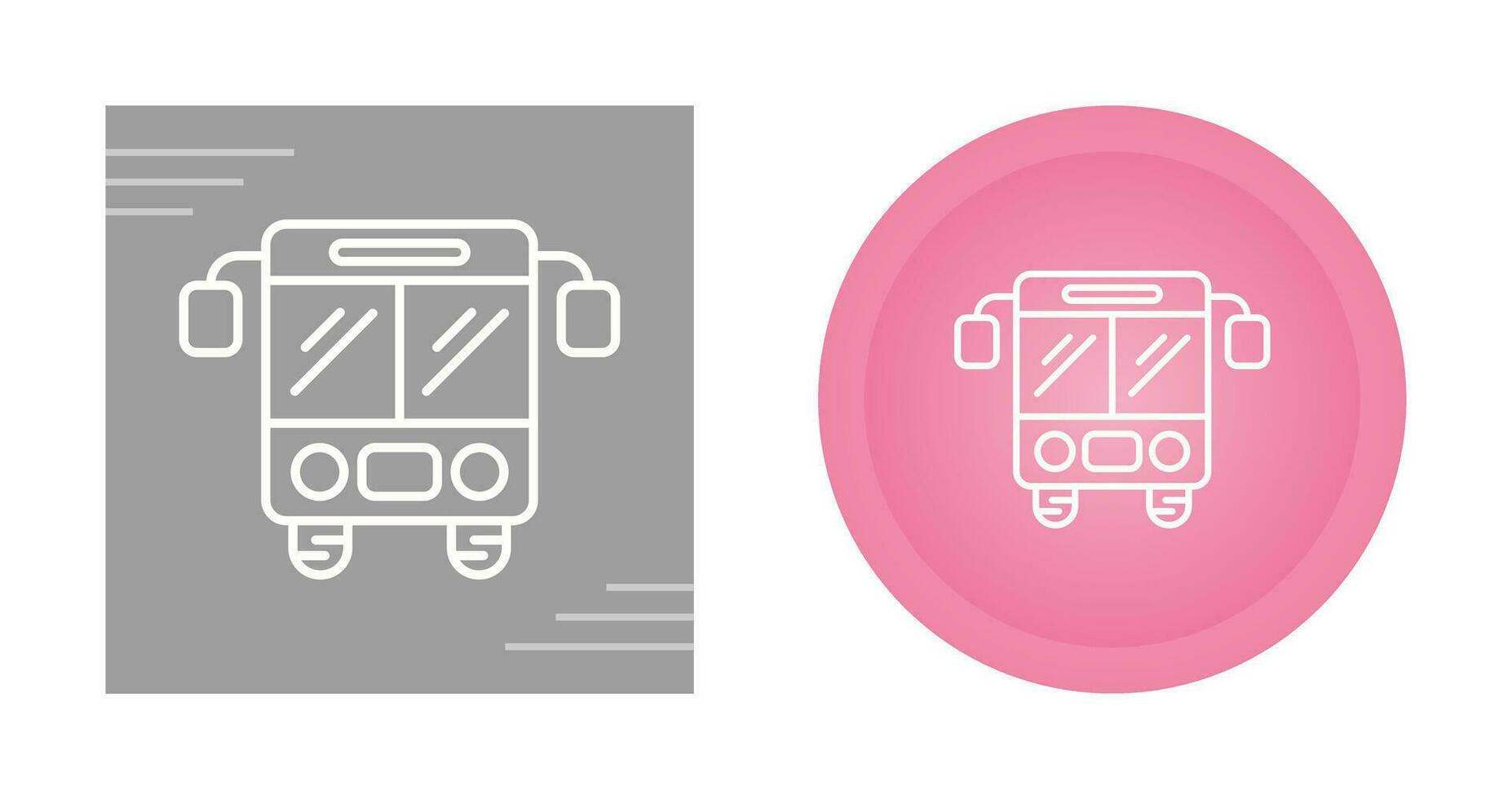 bus vector pictogram