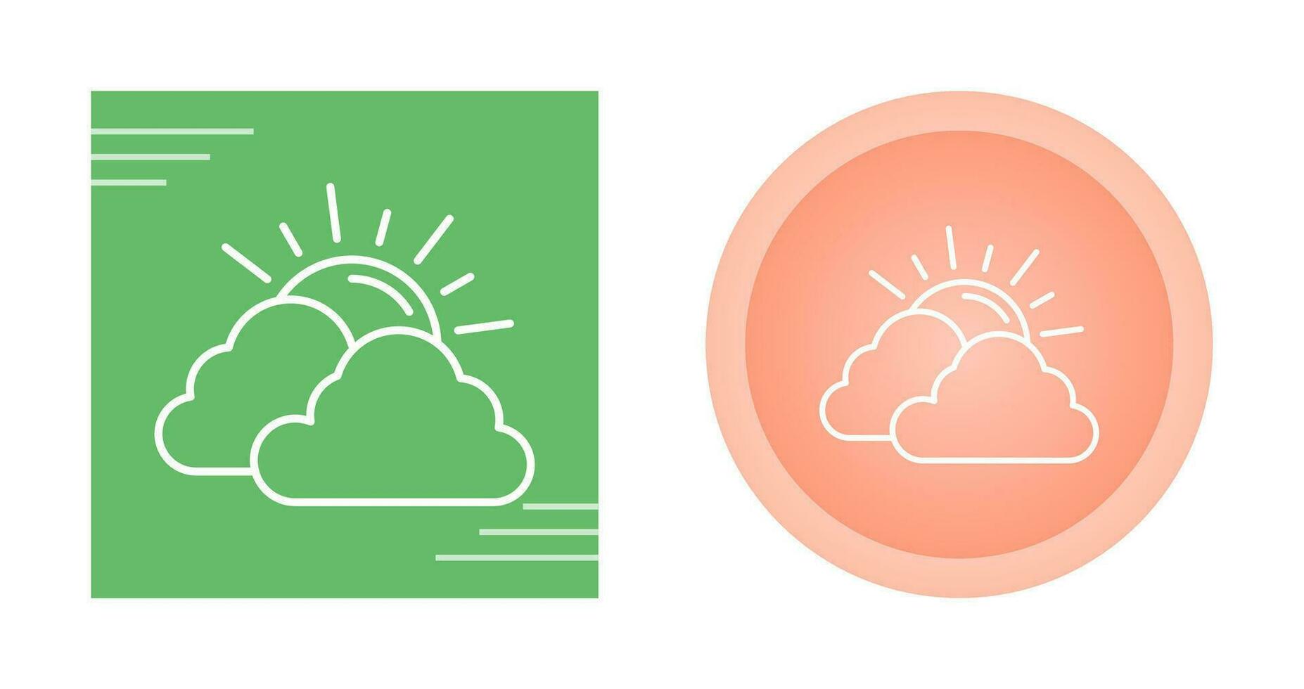 wolk vector pictogram