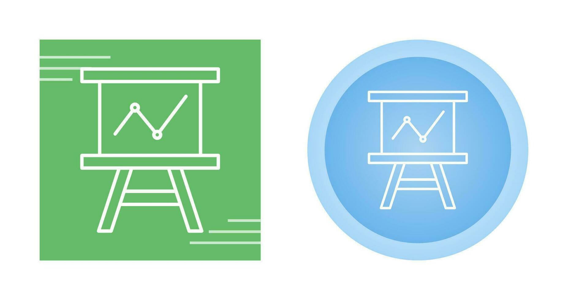 presentatie vector pictogram