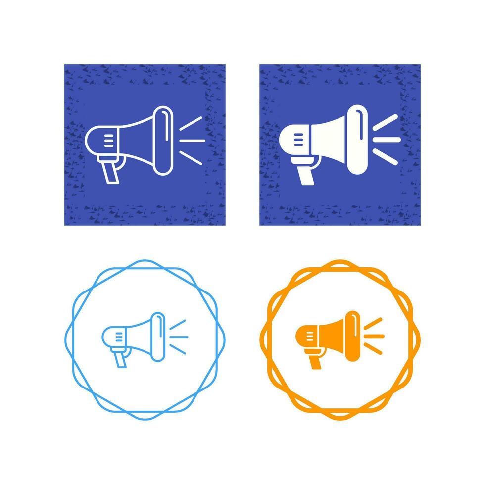 megafoon vector pictogram