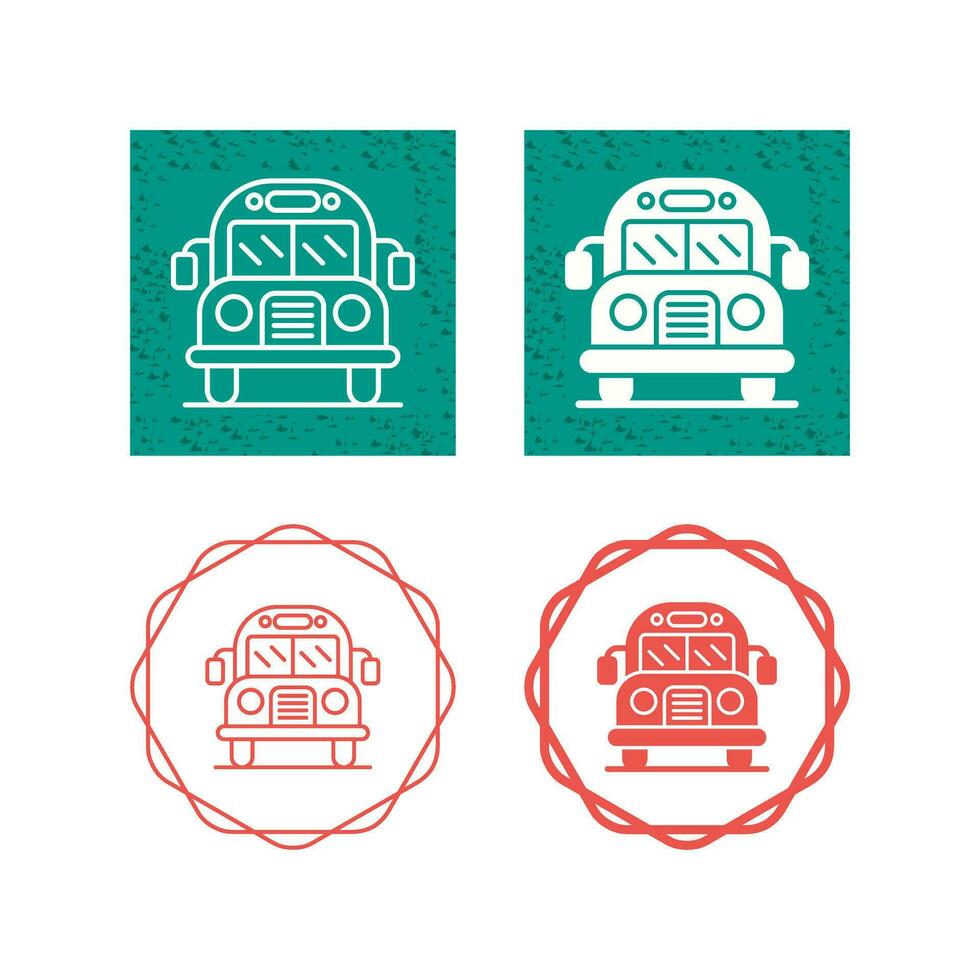 schoolbus vector pictogram