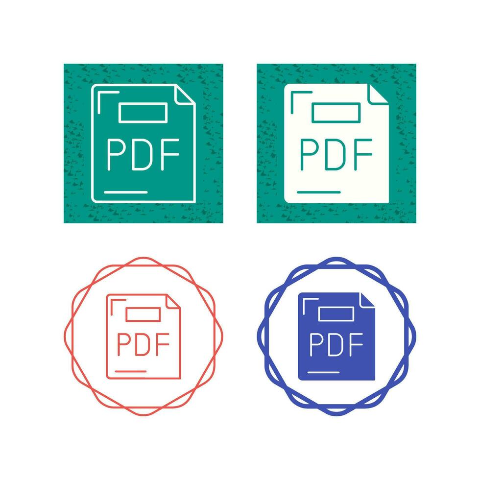 pdf vector icoon