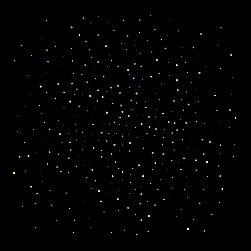 gouden glitter sprankelende bubbels champagne deeltjes vector