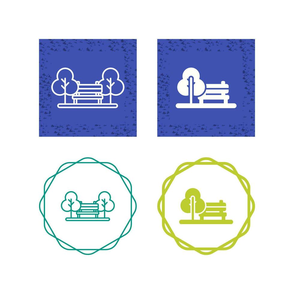 park vector pictogram