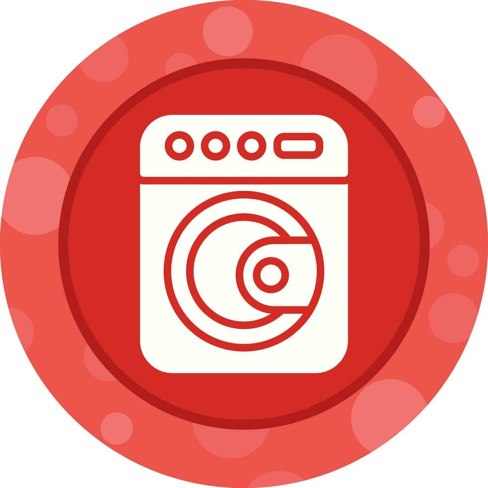 wasmachine vector pictogram