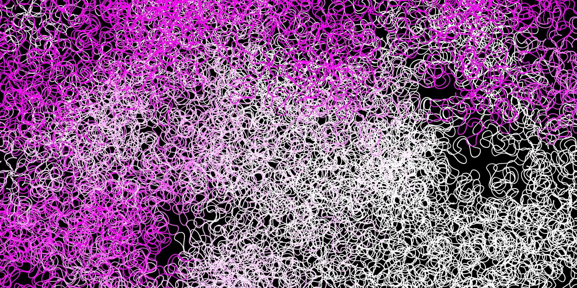 donkerroze vector achtergrond met wrange lijnen.