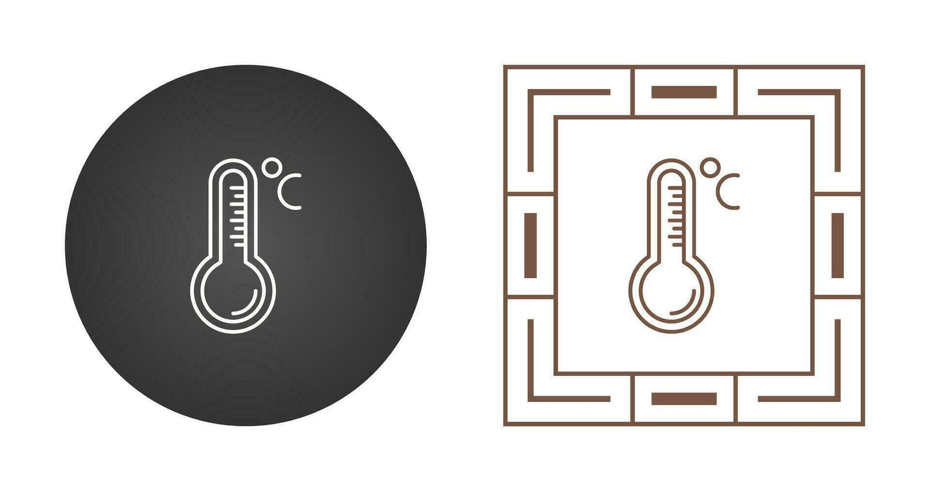 thermometer vector pictogram