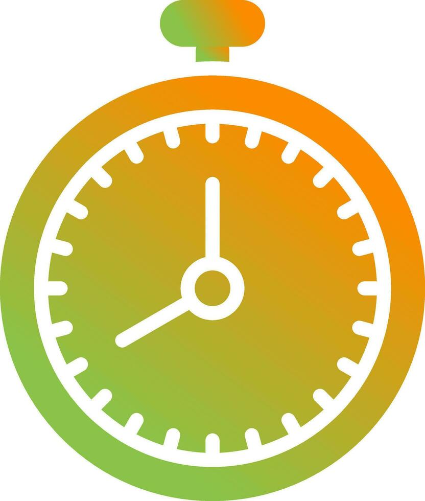 stopwatch vector pictogram