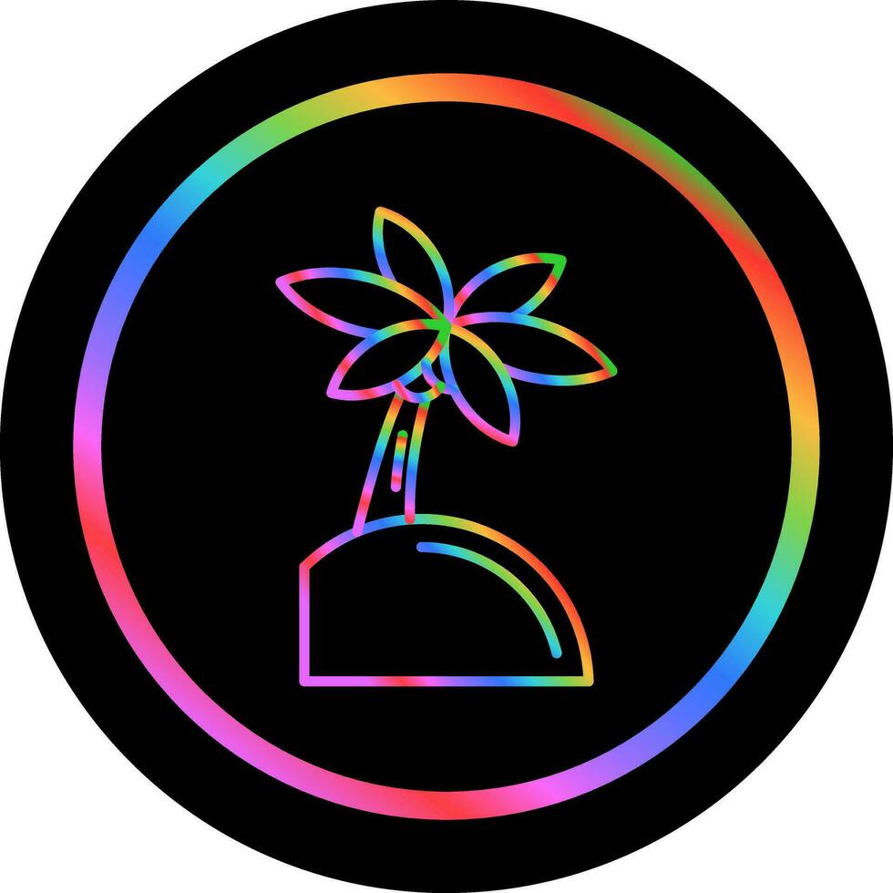 palm boom vector icoon