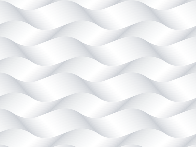 Twisty golven vector witte achtergrond