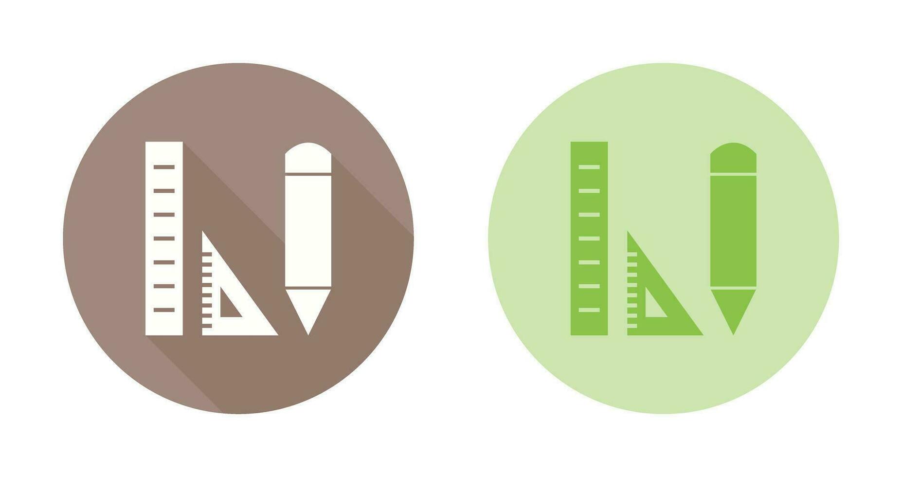 aan het studeren geometrie vector icoon