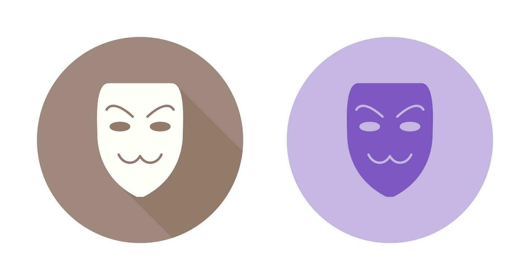 hacker masker vector icoon