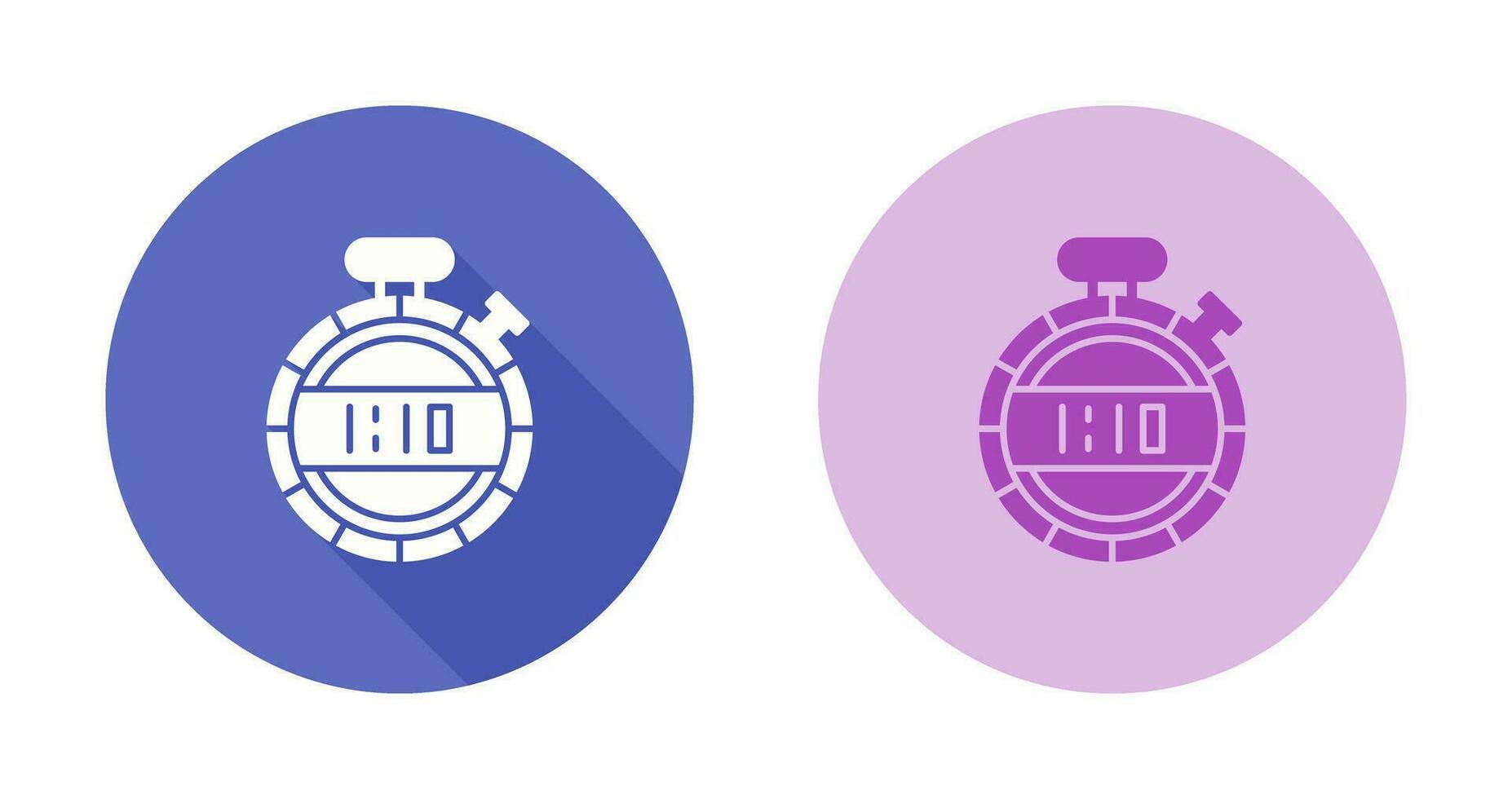 stopwatch vector pictogram