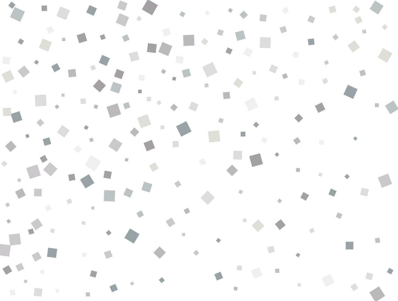 magie zilver plein confetti. vector illustratie