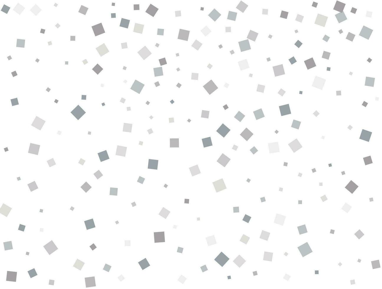 magie zilver plein confetti. vector illustratie