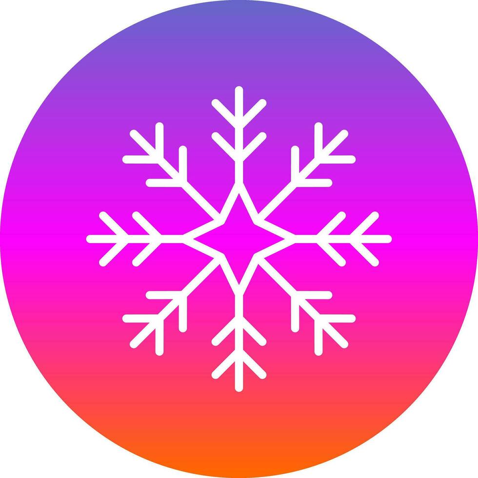 sneeuwvlok vector icoon ontwerp