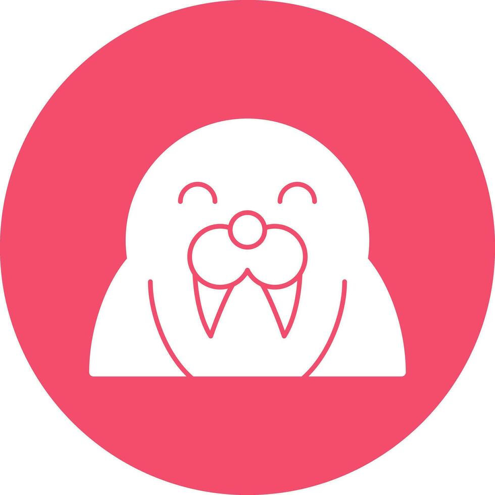walrus vector icoon ontwerp