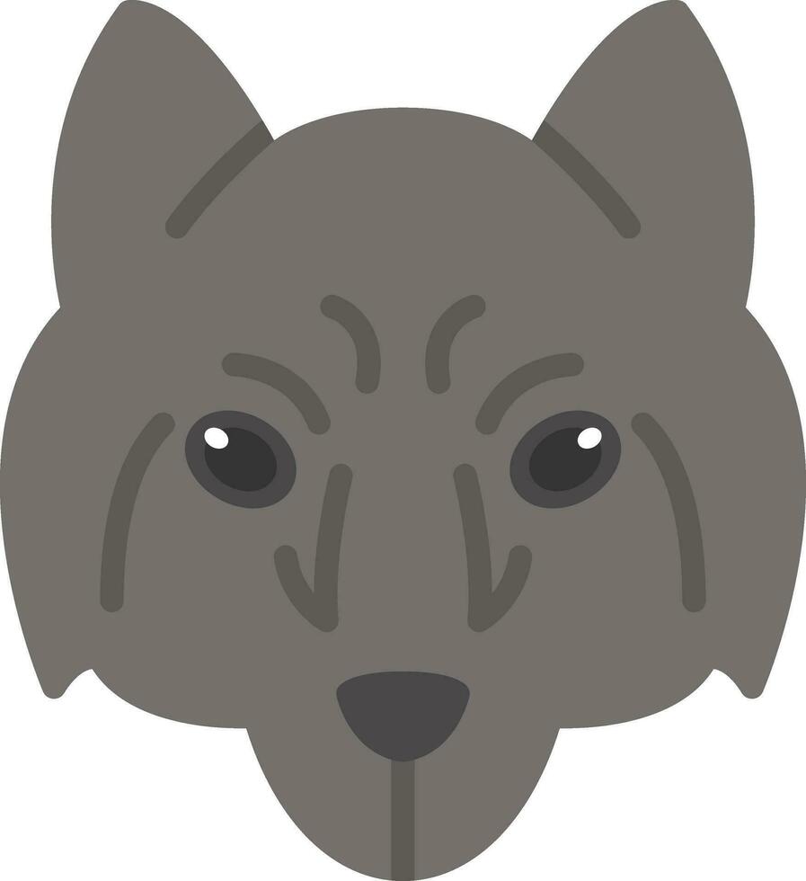 arctisch wolf vector icoon ontwerp