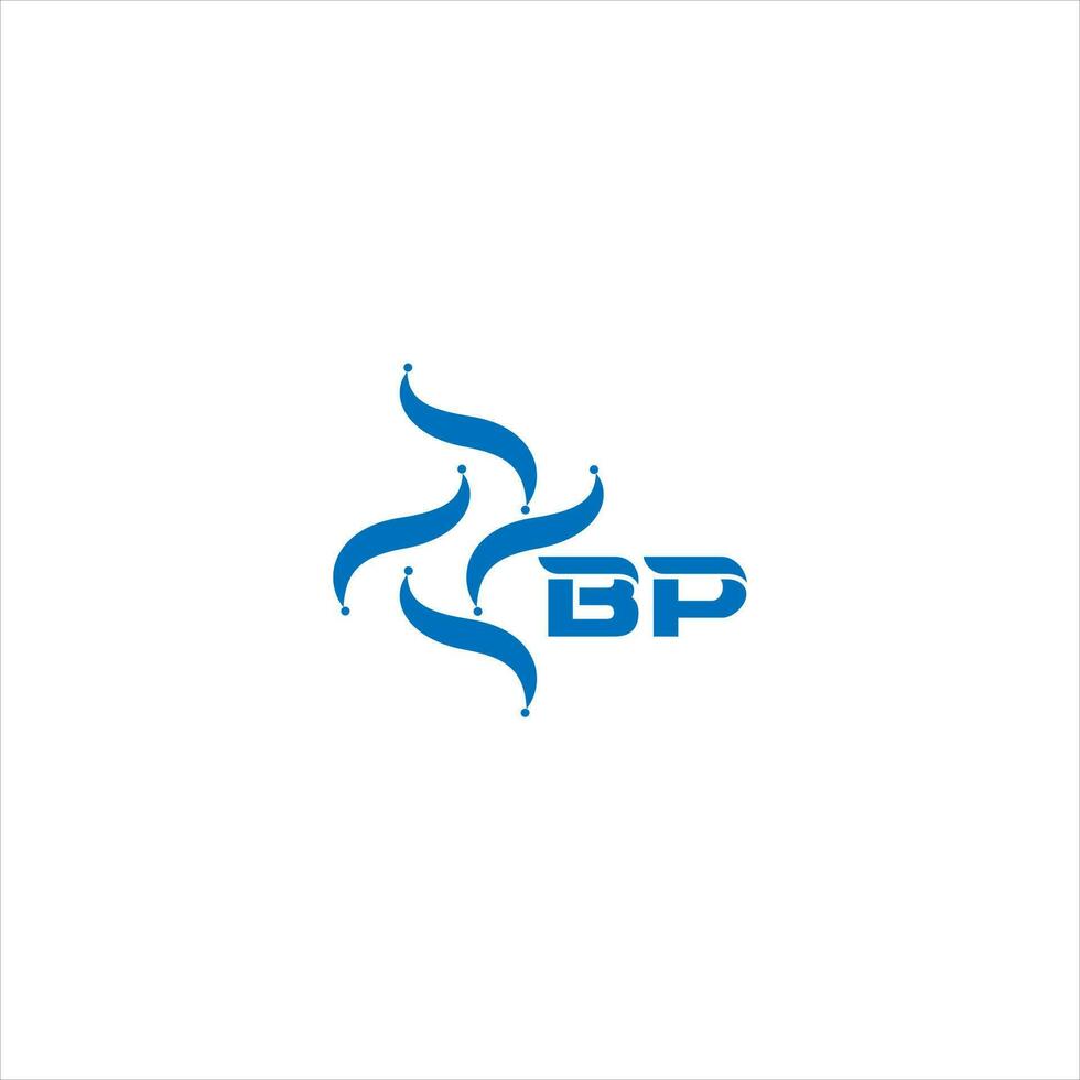 bp brief logo ontwerp. bp creatief minimalistische initialen brief logo concept. bp uniek modern vlak abstract vector brief logo ontwerp.