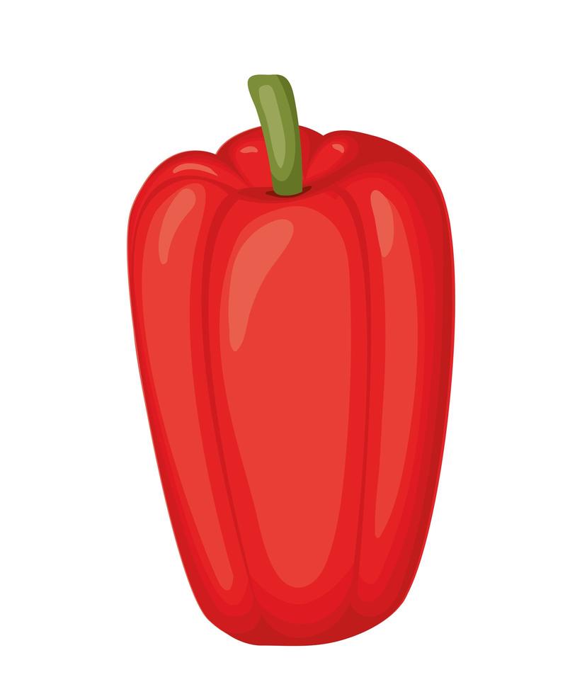 gezond peper icoon vector