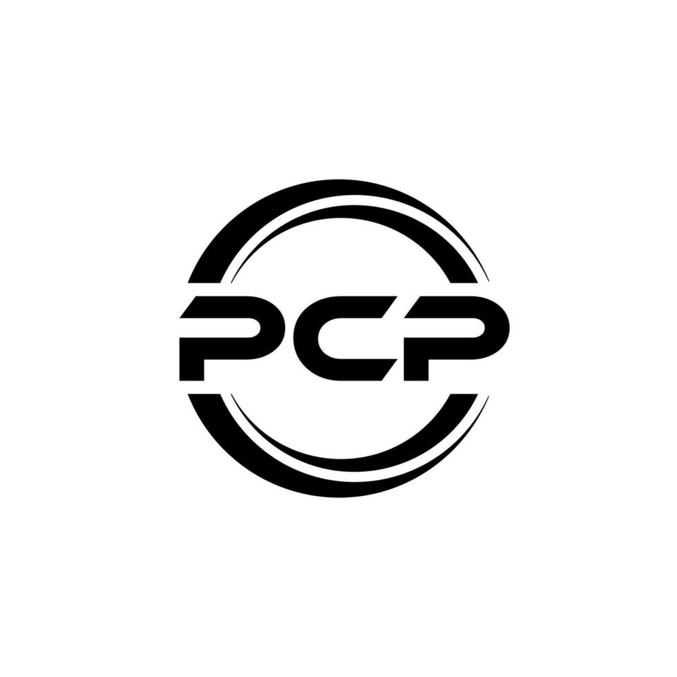 pcp logo ontwerp, inspiratie voor een uniek identiteit. modern elegantie en creatief ontwerp. watermerk uw succes met de opvallend deze logo. vector