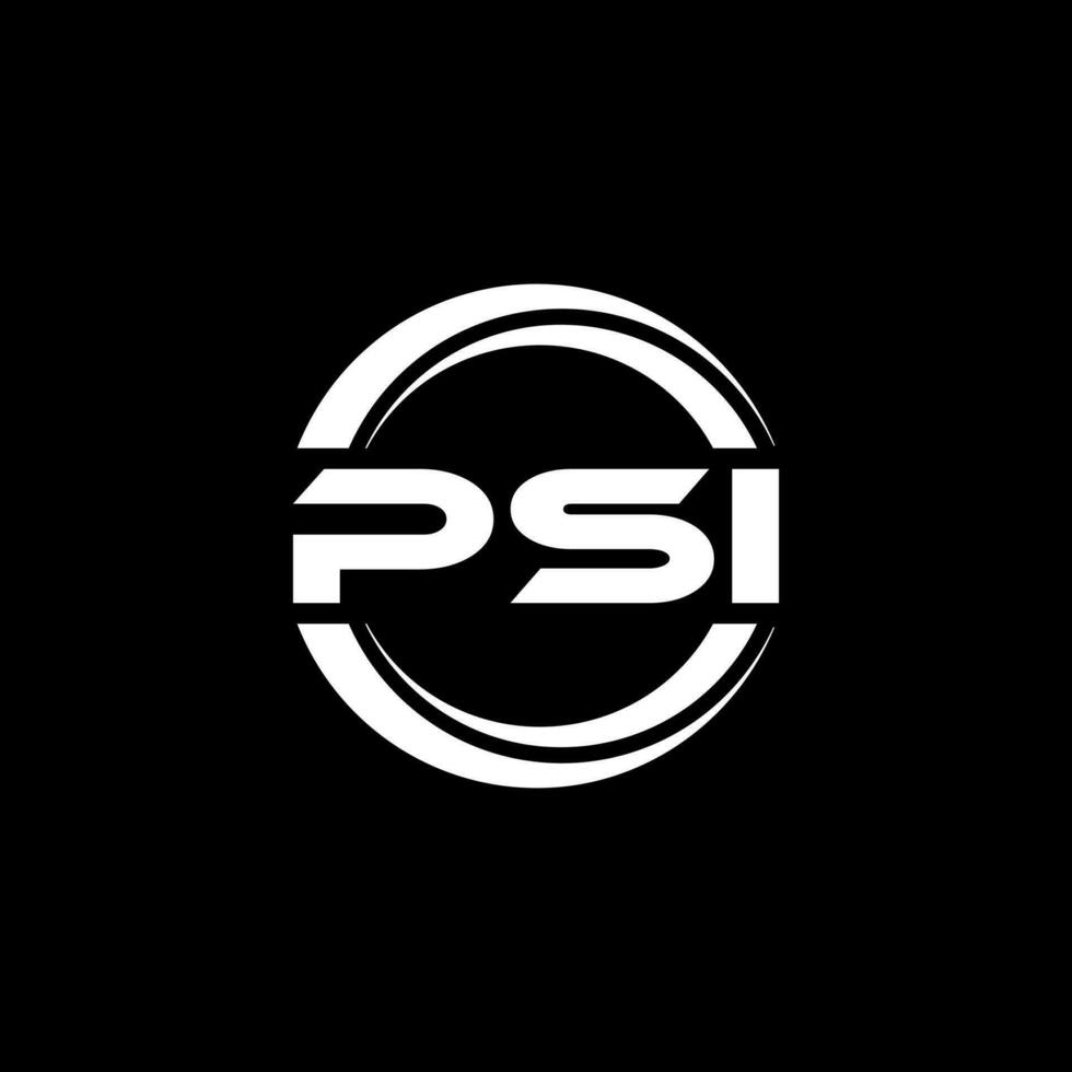 psi logo ontwerp, inspiratie voor een uniek identiteit. modern elegantie en creatief ontwerp. watermerk uw succes met de opvallend deze logo. vector