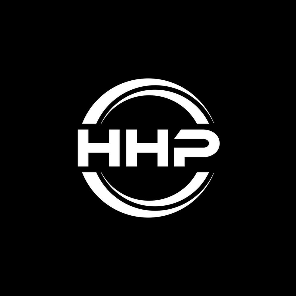 hhp logo ontwerp, inspiratie voor een uniek identiteit. modern elegantie en creatief ontwerp. watermerk uw succes met de opvallend deze logo. vector