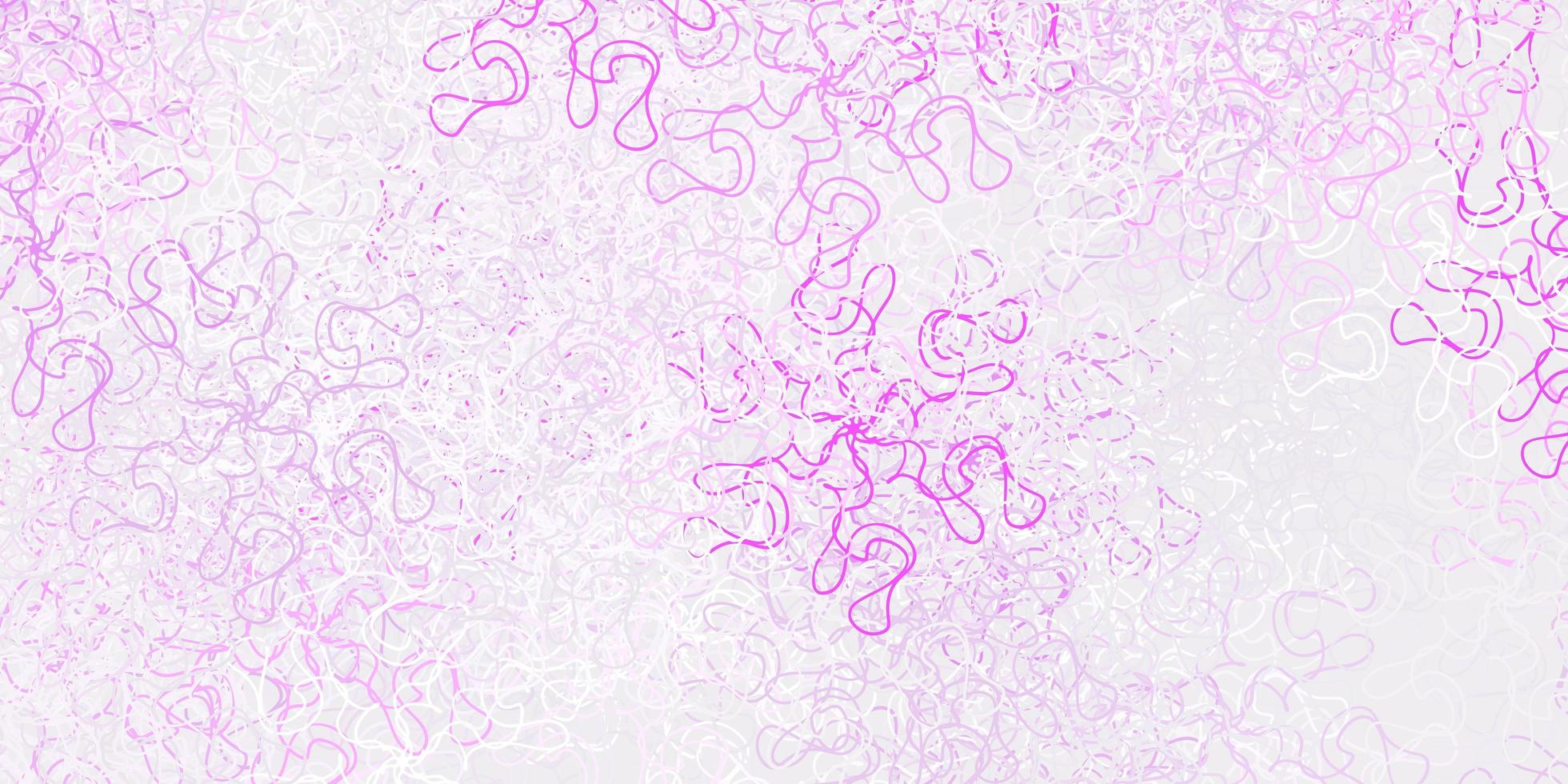 lichtpaarse vector sjabloon met wrange lijnen.