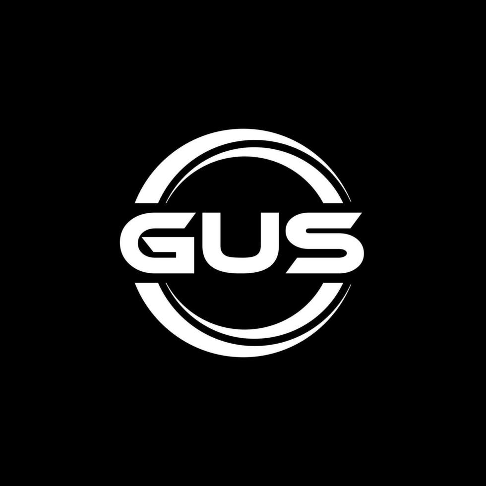 gus logo ontwerp, inspiratie voor een uniek identiteit. modern elegantie en creatief ontwerp. watermerk uw succes met de opvallend deze logo. vector