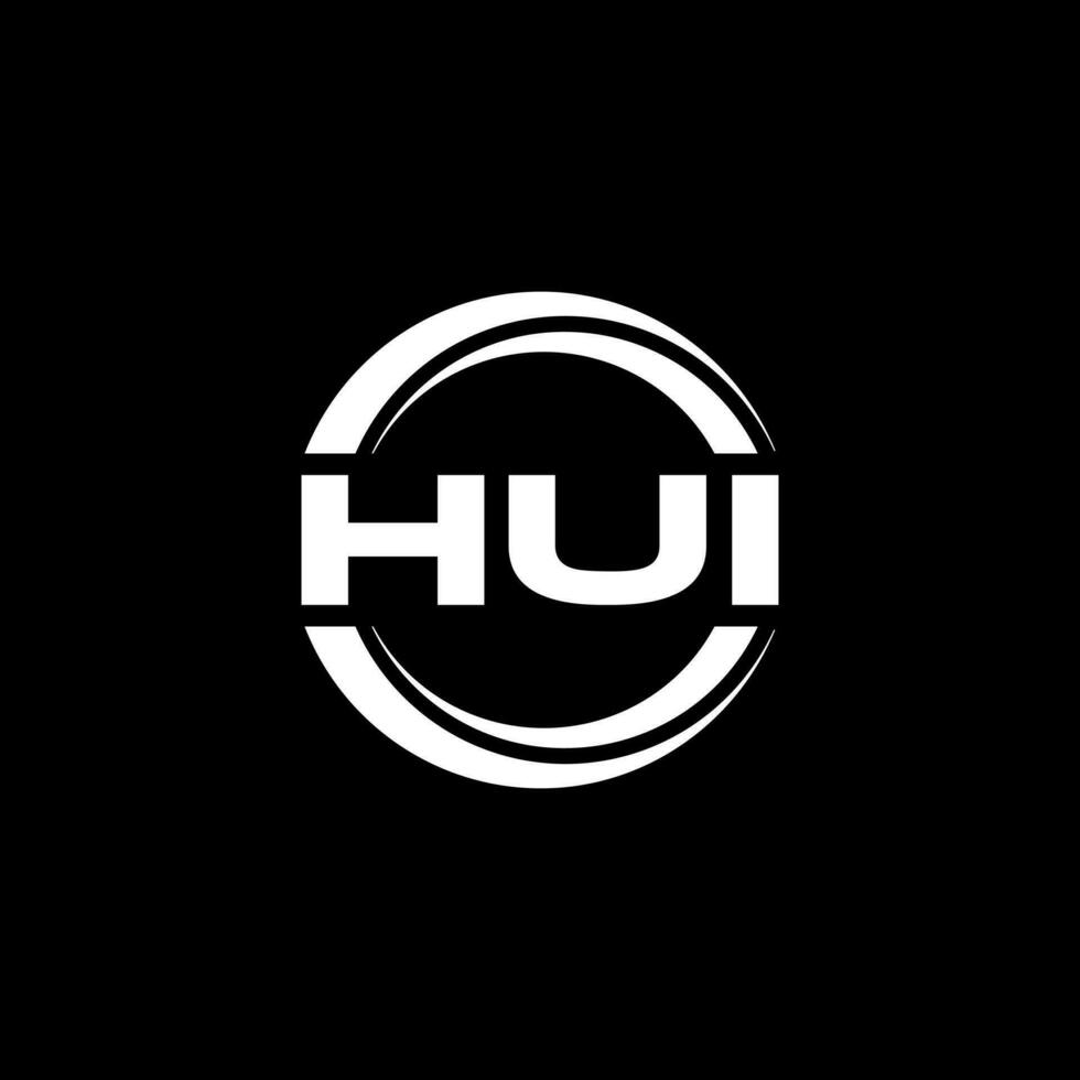 hui logo ontwerp, inspiratie voor een uniek identiteit. modern elegantie en creatief ontwerp. watermerk uw succes met de opvallend deze logo. vector